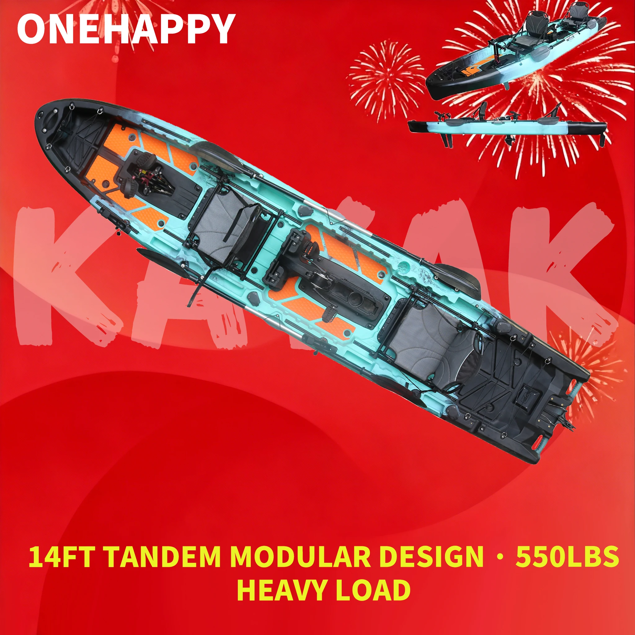 Propeller Drive Fishing Kayak 1