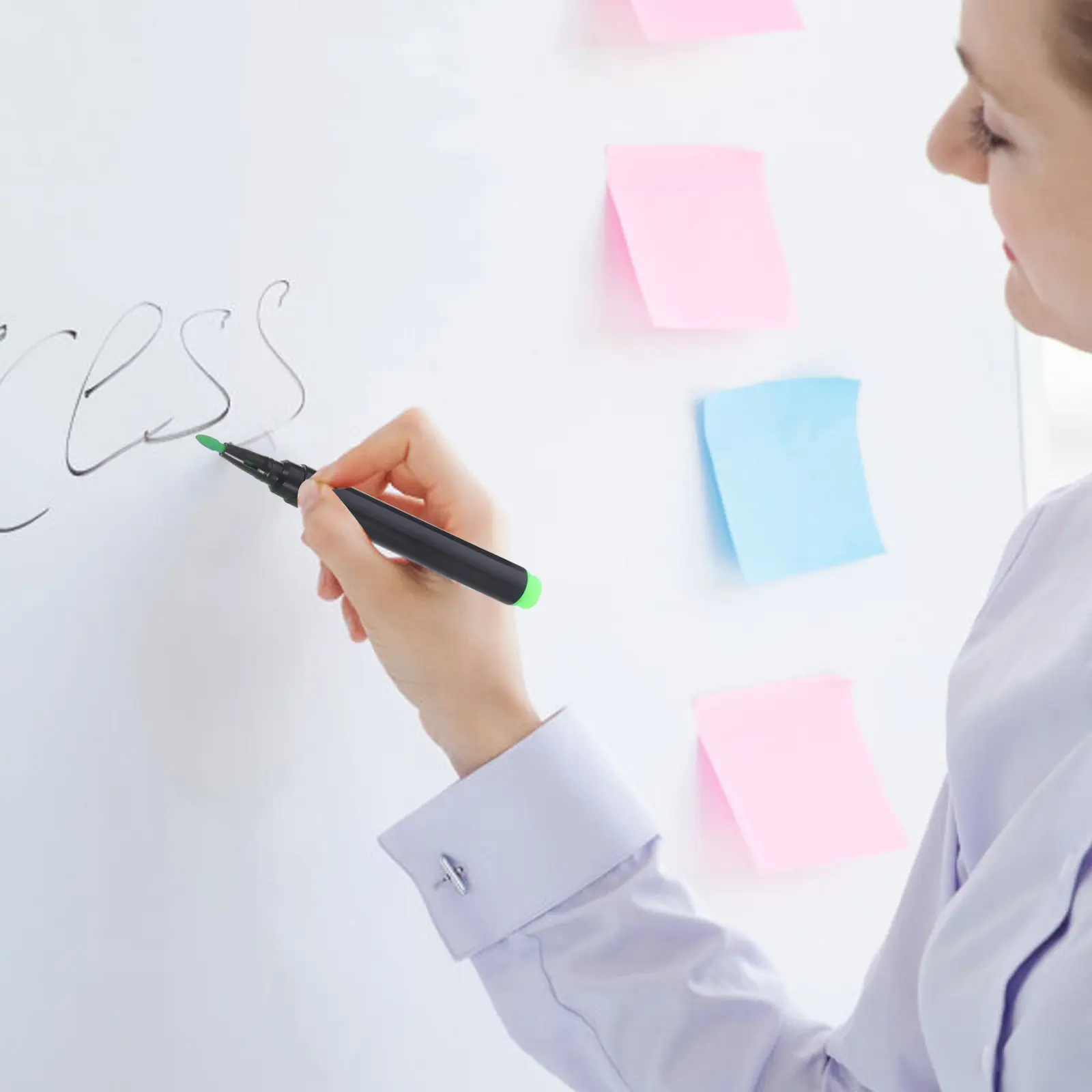 12Pcs 액체 분필 펜 화이트 보드 유리 거울 아크릴 보드 칠판 지울 수있는 칠판 용 안전하고 부드러운 쓰기 마커