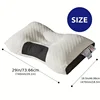 Knitted  Cotton Neck Pillow, Soft, High-Quality Pillow Core, Removable Pillowcase 3