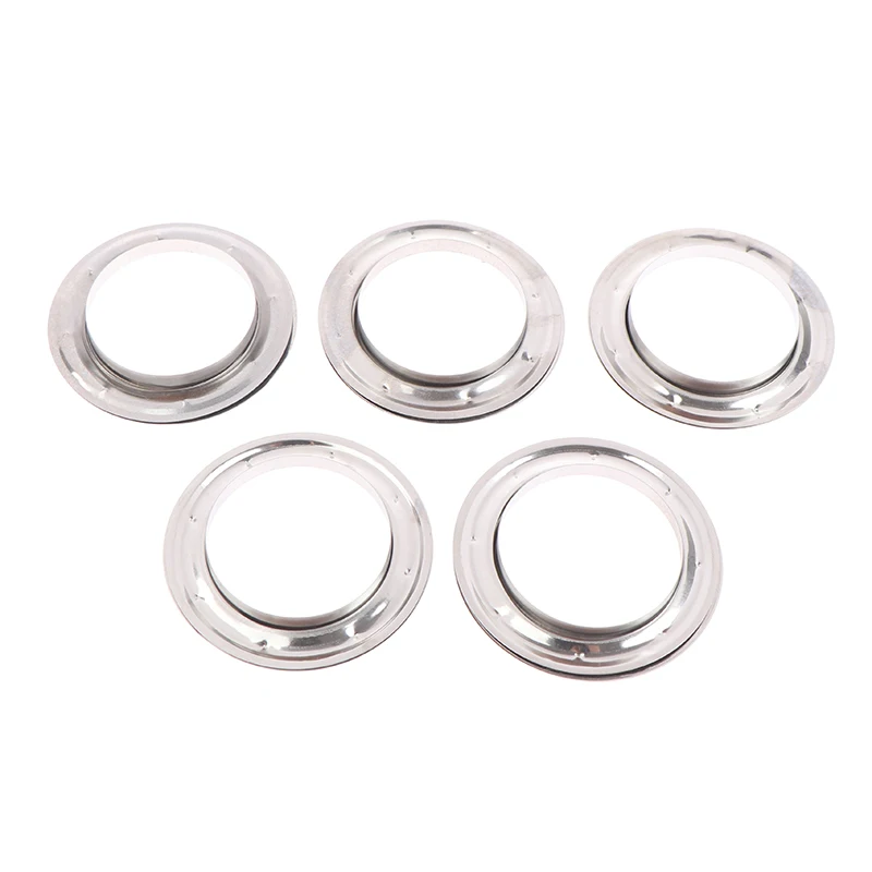 Eyelet Curtain Rings 10 pairs Curtain Grommet Top Silvery Metal Ring Header Accessories Be Assembled With A Press curtain accessories