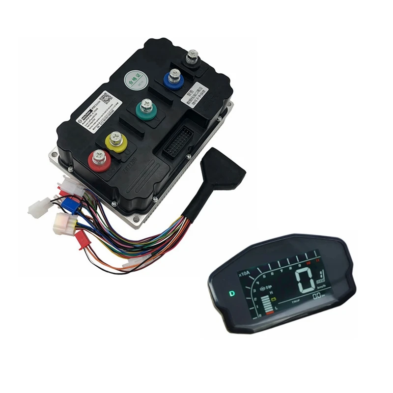 QS180 90H 8000W 72V 110KPH Mid Drive Motor For Adult Electric Motorcycle with Fardriver ND72850/ND721200/ND721800 Controller