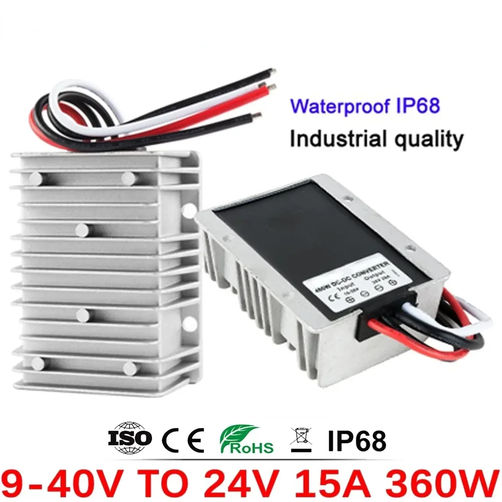 DC DC 컨버터 신뢰할 수 있는 품질 벅 부스트 레귤레이터, 전압 안정기, 9-40V  24V, 20A, 10A, 15A, 6A, 2A, 25A, 30A