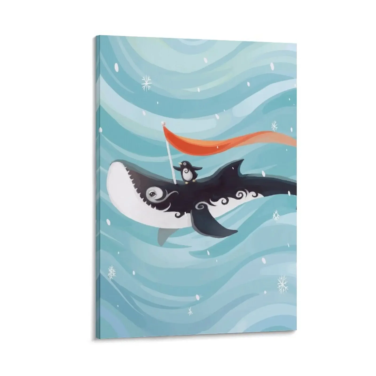 

Grandpa Orca Canvas Painting poster aesthetic anime figure house decoration