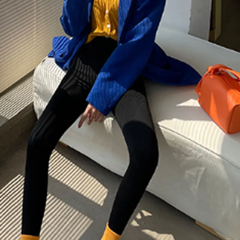 Winter Velvet Leggings for Women Outdoors Sport Prevent Cold Warm Casual Skinny Stretch Thick Pants