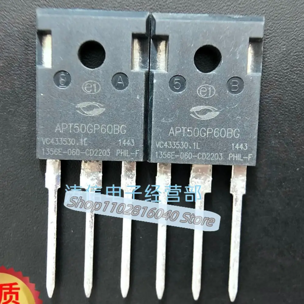 

10 шт./партия, APT50GP60BG IGBT 600 в A, лучшее качество, импортный оригинал