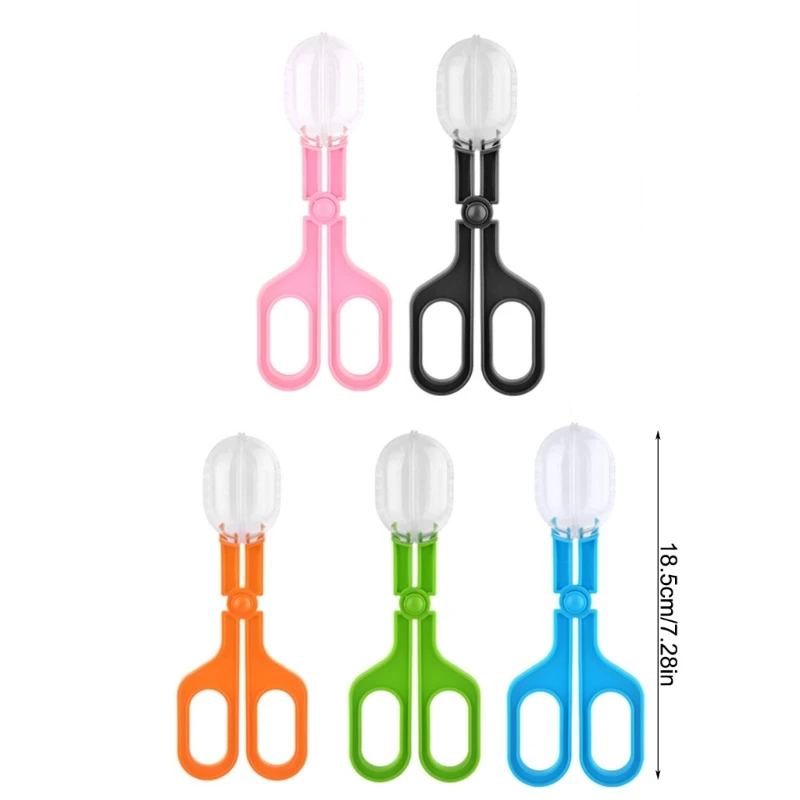10pack Insect Kids Catcher Scissor Outdoor Kids Insect Clip Spiders Catcher Clip for Pet Owners and Groomers
