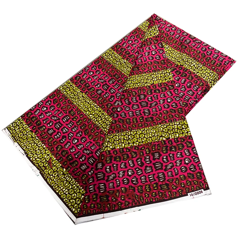 African Wax Fabric Africa Dress African Real Wax Print Fabric Dutch Hollandais Original Pagne 100% Cotton Loincloth clothing