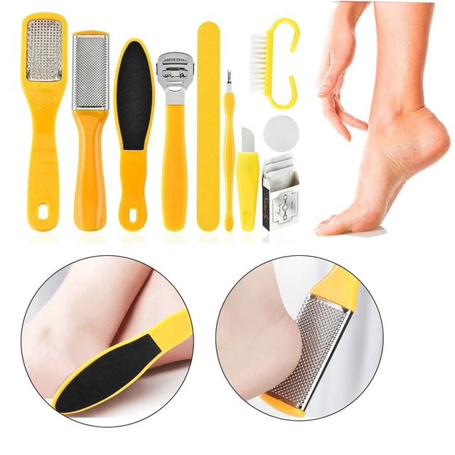 Pedicure Kit 23 in 1 Stainless Steel Professional Pedicure Tools Set Foot  Rasp Peel Callus Dead Skin Remover Feet Care Pedicure - AliExpress