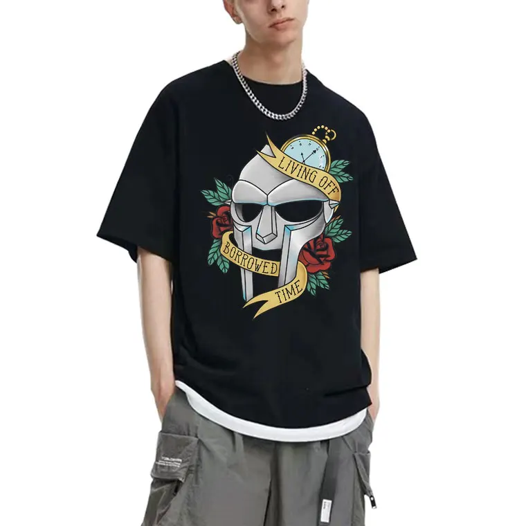 Футболка мужская оверсайз с графическим рисунком, Повседневная рубашка в стиле хип-хоп/рэп, в стиле кэжуал