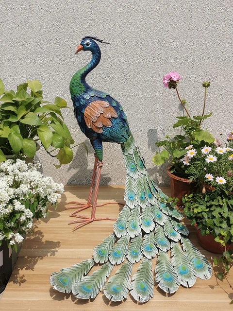 Iron Home Decor  Garden Statues Sculptures - Home Decor Outdoor Garden  Courtyard - Aliexpress