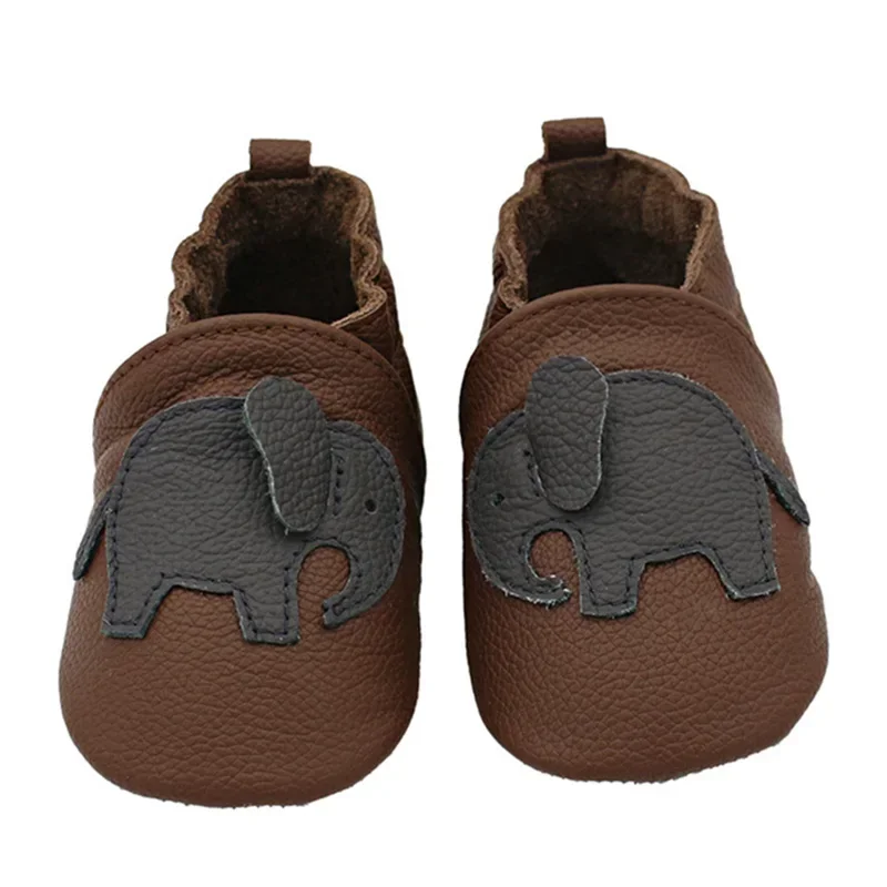 Chaussures en cuir de vache souple pour bébé, chaussons pour nouveau-nés, mocassins pour bébés garçons et filles, pantoufles pour tout-petits, premiers marcheurs