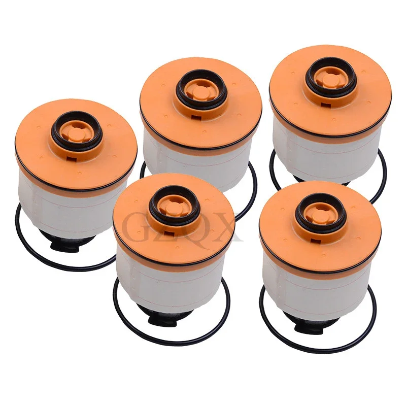 CAPQX 5PCS GOOD Fuel Filter Diesel Filter Element 23390-0L070 For HILUX REVO SR5 M70 M80 FORTUNER 2015