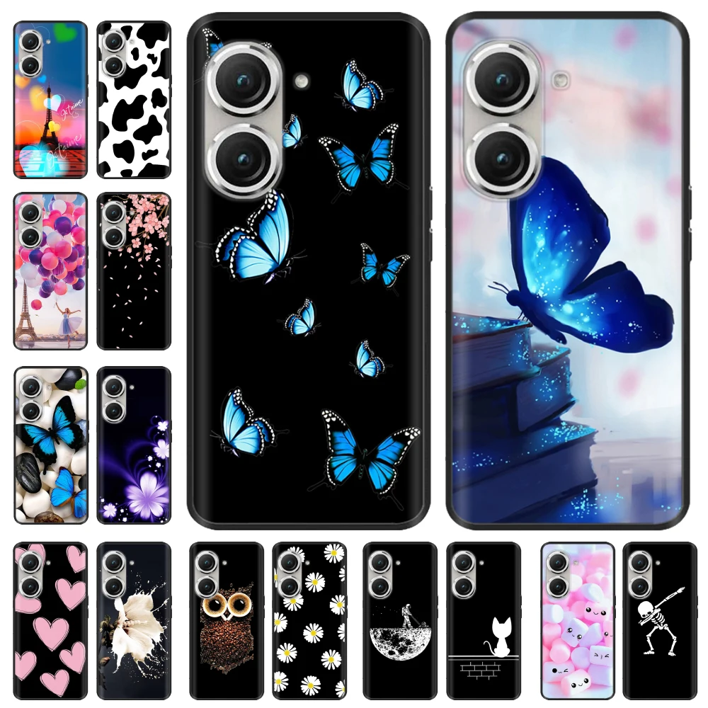 Per Asus Zenfone 10 Case Cover Antiurto Custodie Per Telefono Per Asus Zenfone 9 Flower Fundas In Silicone Per Asus Zenfone 9 Bumper Capas