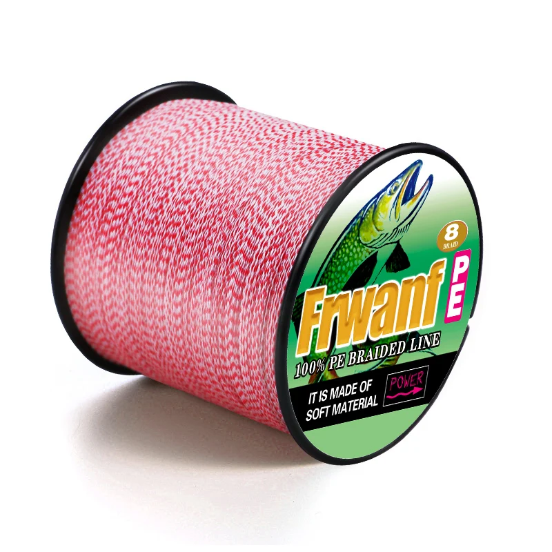 Fil de pêche PE tressé 8 brins japonais 500m - Ligne multifilament super résistante 300LB pour pêche sportive