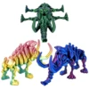 3D printed mammoth bone joint movable decorative ornament handicraft skeleton integrated model 6