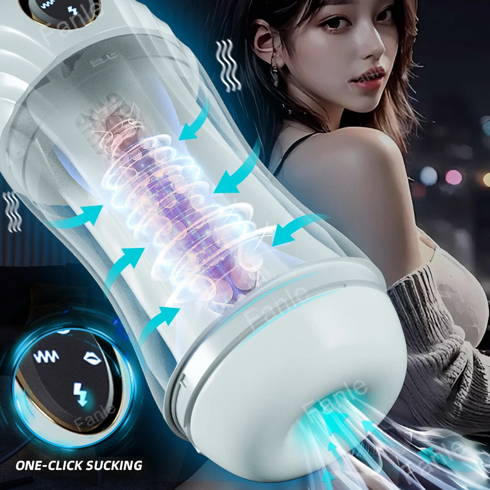 Automatic Sucking Male Mastubator Blowjob Masturbation Equipment Machine Sex Toys Adult Goods for Men Man Masturbators Cup male masturbator cup male masturbator male masturbation aid