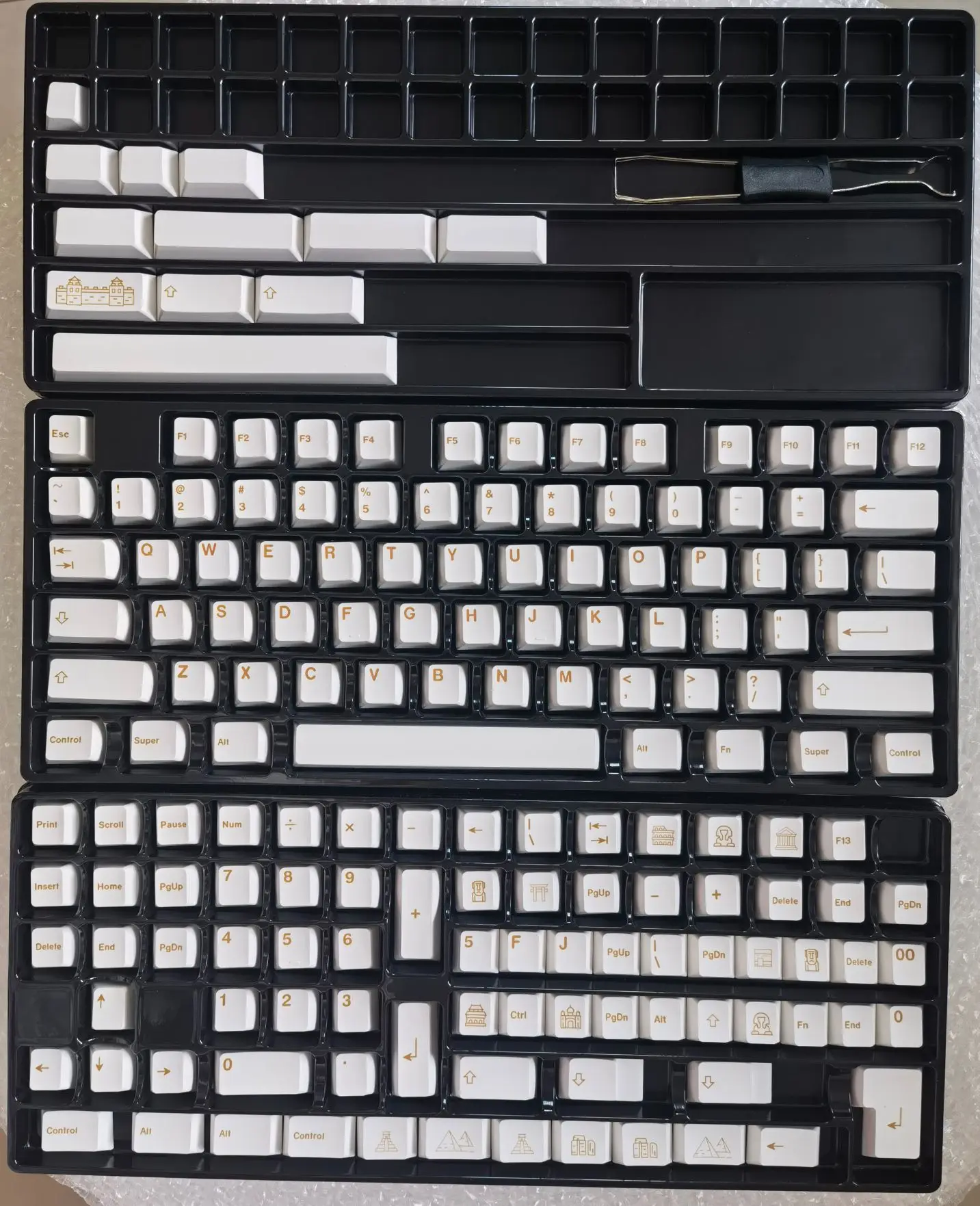137 Keys GMK Civilizations Keycaps PBT Dye Sublimation Mechanical