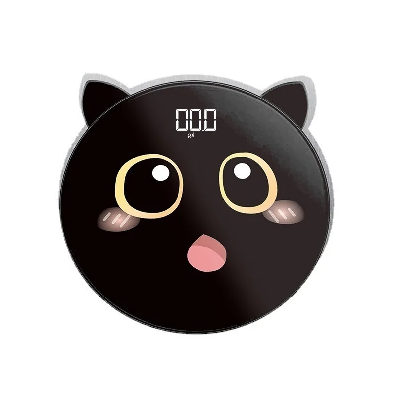 Electronic Scale Household Scale Durable Small Dormitory Cartoon Human Healthy Charging Healthy Field