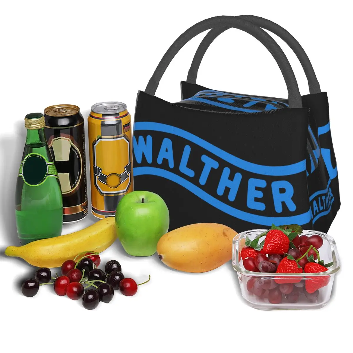Walther Logo Portable insulation bag for Cooler Thermal Food Office Pinic Container