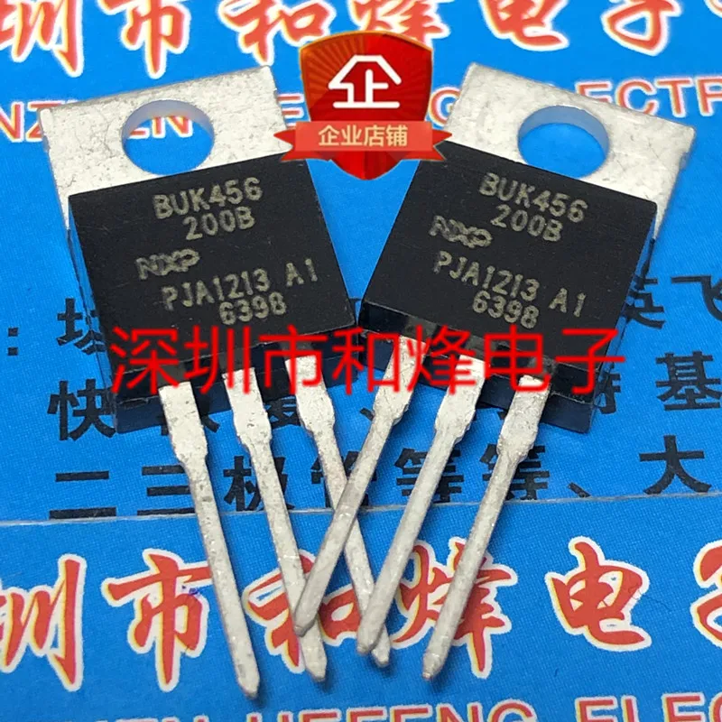 

5PCS-10PCS BUK456-200B TO-220 200V 17A New And Original On Stock