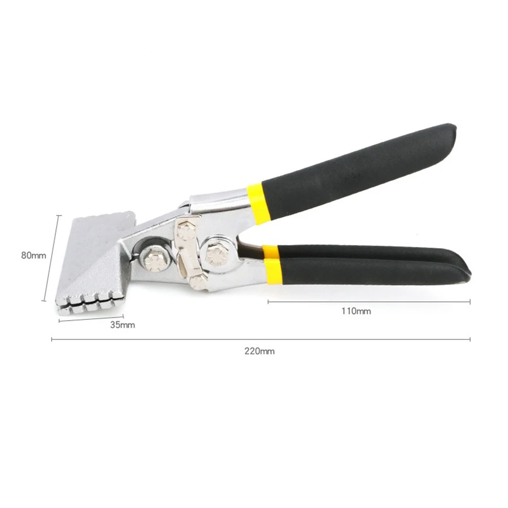 

Sheet Metal Tools Bending Pliers Seaming Pliers Straight Elbow Handle 75/150mm Crimping Folding Tool Multifunctional