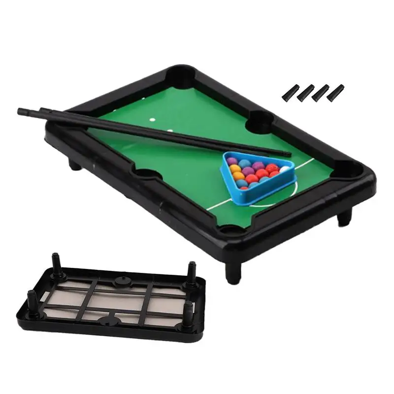 

Kids Pool Table Portable Tabletop Mini Billiards Game Family Board Games Miniature Pool Arcade Game Table Table Top set