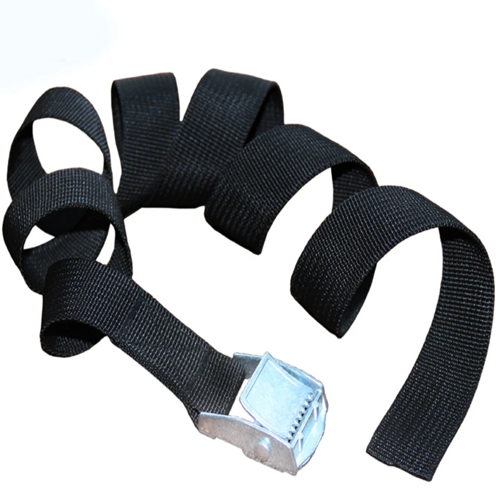 Cargo straps 3 pieces 1M buckle tie-down for car motorcycle bike with metal buckle tow rope strong ratchet for luggage