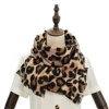 Leopard Scarf Imitation Cashmere Neckerchief For Women Winter Top Selling Scarf Neck Cover Outdoor Windproof Neckerchief 3