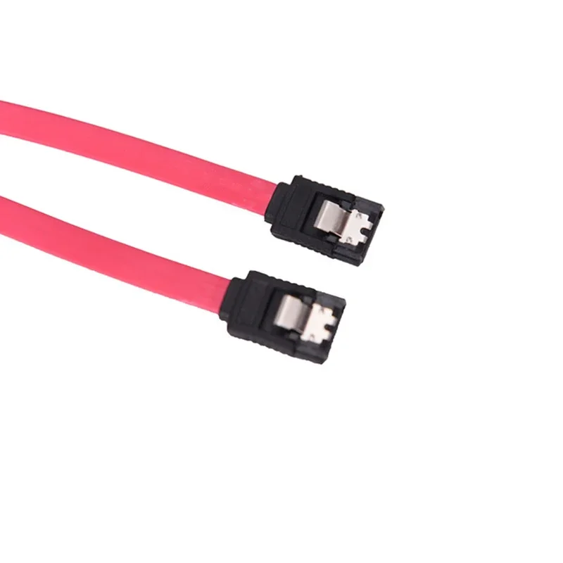 새로운 직렬 ATA SATA3 데이터 전송 직선 케이블 HDD 하드 디스크 드라이브 SSD용 7핀 SATA 케이블 라인