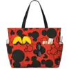 Stylish Disney Mickey Mouse Minnie Women Tote Bag for Weekend Large Beach Bags for Gym 1
