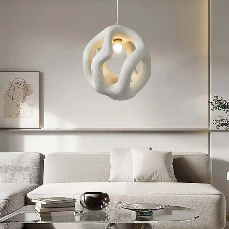 

Wabi Sabi Chandelier Black Japanese Style Design Lamp Haning Nordic Original Decor Bedroom Restaurant Bar Ceiling Chandelier