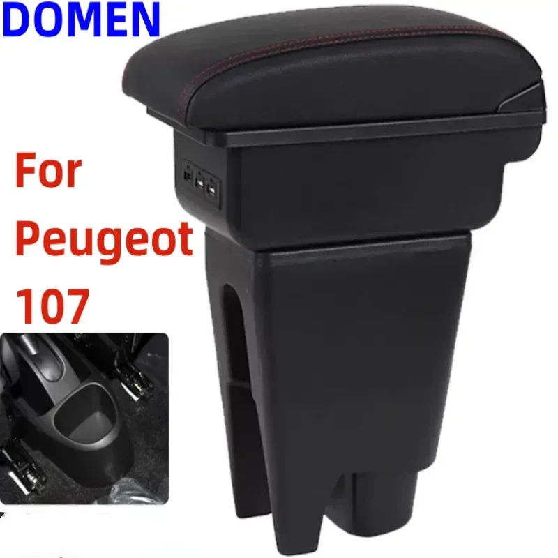 

Новинка, подлокотник для Peugeot 107, подлокотник для Citroen C1, подлокотник для Toyota Etios Aygo BJ, подлокотник для автомобиля, специальный USB