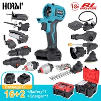Brushless Oscillating Multi-Tool Accessory For Electric Drill/Wrench/Trimmer/Screwdriver Water Gun Jig Saw For Makita Battery 1