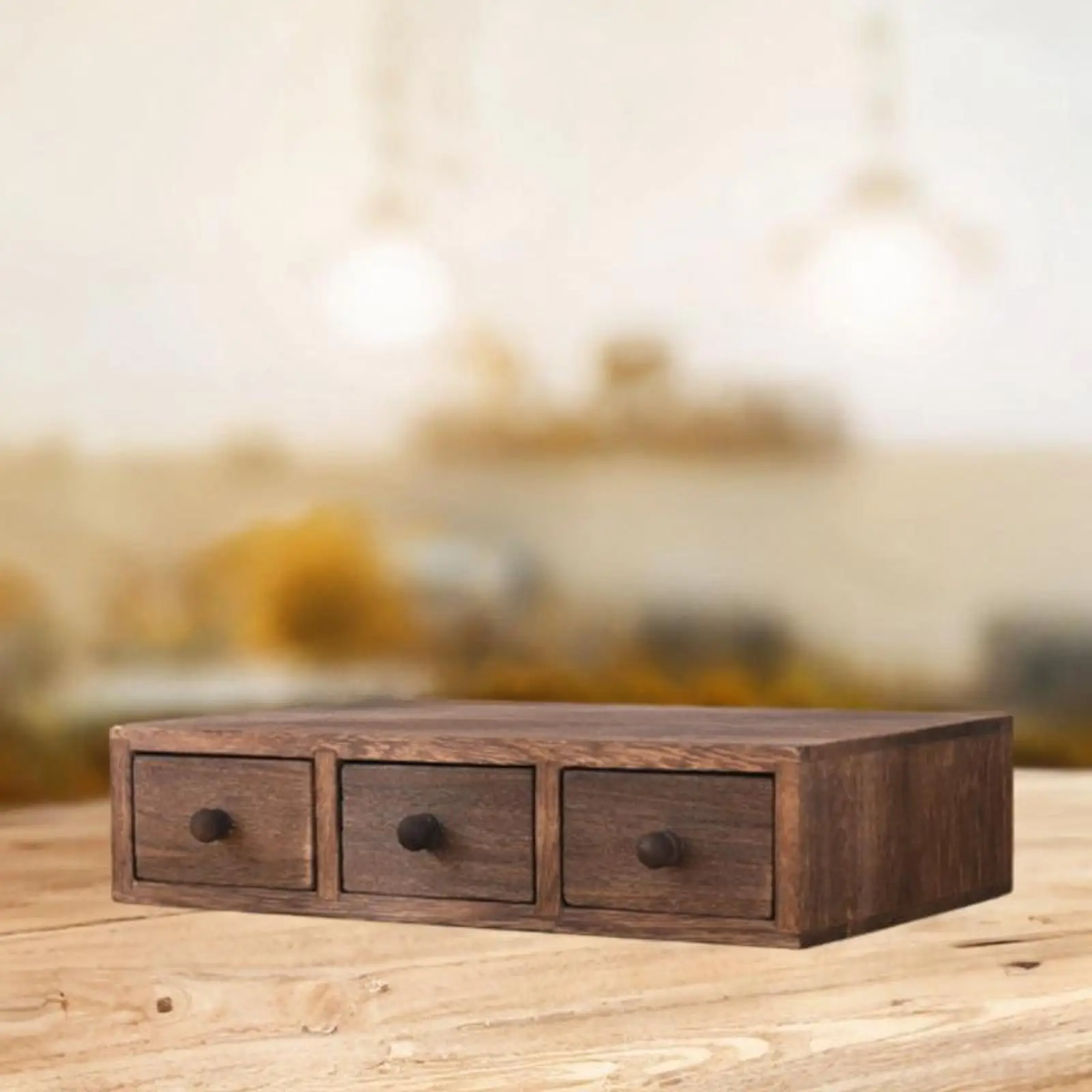 Desktop Organizer with Drawer Cosmetic Organizer for Bills Paper Clips Cards Desktop Organizer with Drawer Cosmetic Organizer for Bills Paper Clips Cards