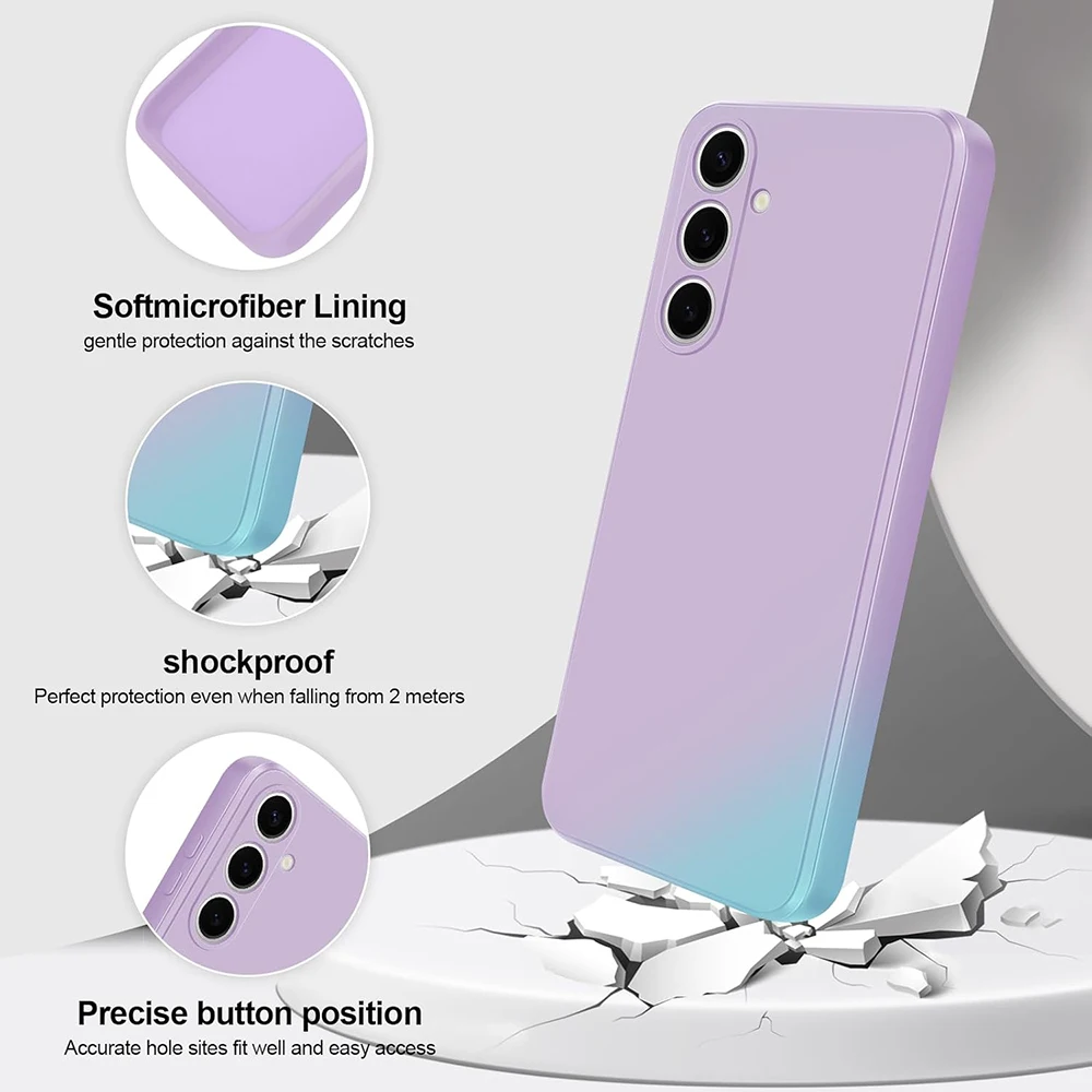 Luxury Square Silicone Soft Case