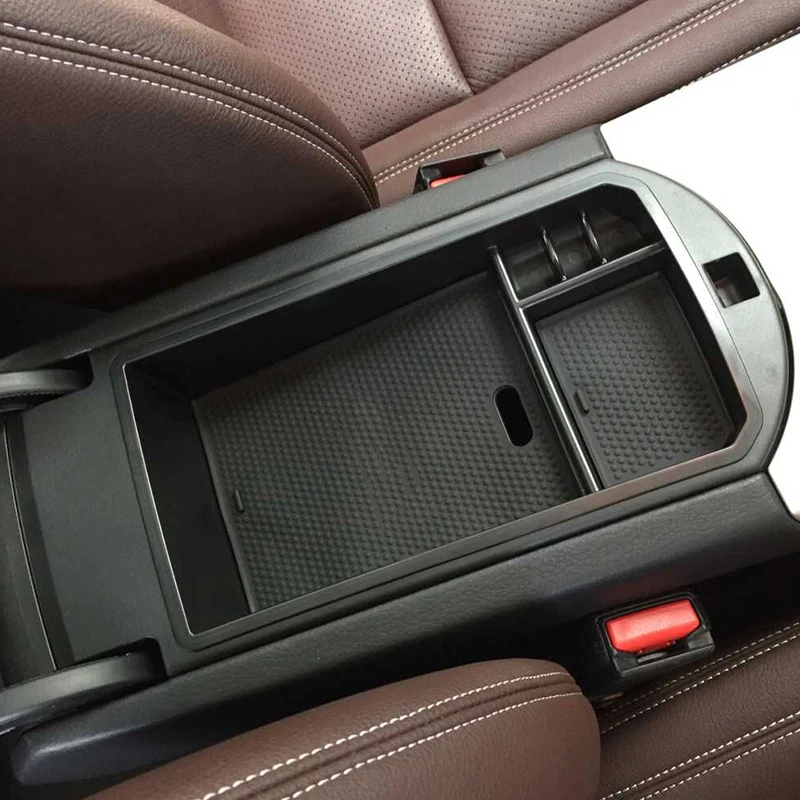 ABS 플라스틱 자동차 팔걸이 센터 보관함, 컨테이너 장갑 정리 케이스, BMW X3 F25 X4 F26 2011-2017 인테리어 액세서리