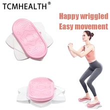 

TCMHEALTH Double Pedal Separated Waist Twister Household Twisting Music Fitness Equipment Step Machine Split Waist Twister Disc