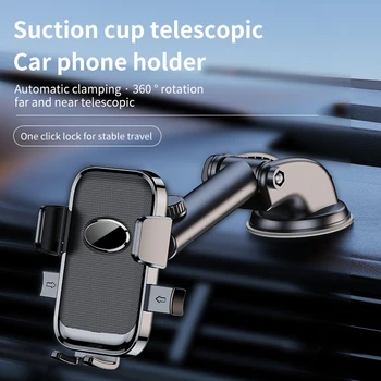 Supporto per telefono da auto supporto a 360 ° supporto per cellulare da cruscotto per auto