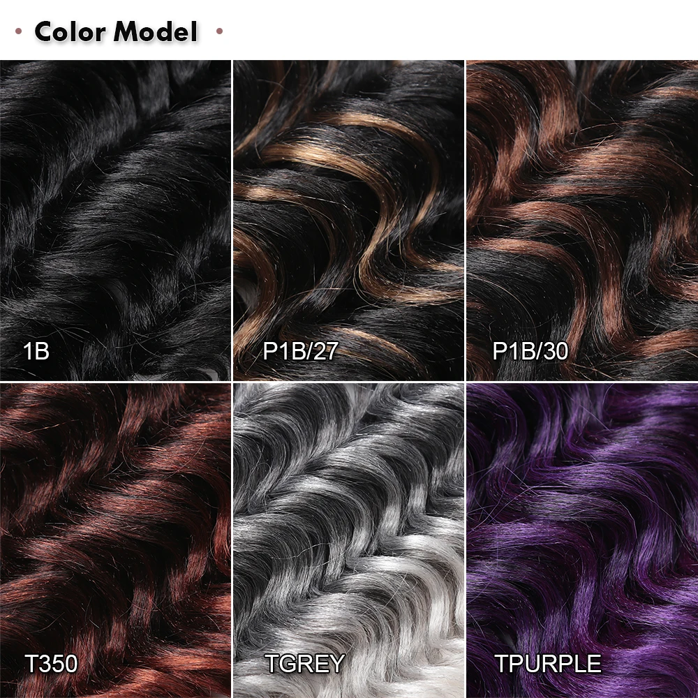 Ocean Deep Wave Crochet Hair With Highlights African Afro Curls 10inch  Natural Synthetic Braiding Hair Extensions Hair Expo City - Synthetic Braiding  Hair(for Black) - AliExpress