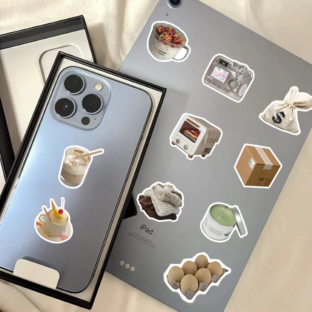 Cute Ins Cartoon Aesthetic Stickers - DIY Decoration for Laptops, Notebooks, Phones, and More