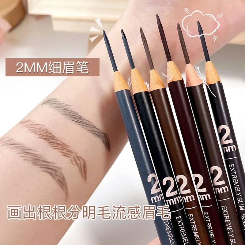 

Hengsi Precision Carved Eyebrow Pencil, Ultra-Fine Line, Natural, Waterproof, Long-Lasting, Non-Smudging, Makeup Artist Special