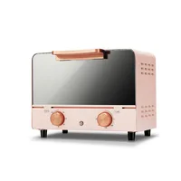 12L/10L Mini Electric Oven Household Multifunctional Fruit Dryer Cake Pizza Bread bake Machine 2 Layer Grill Long-pass timer 1