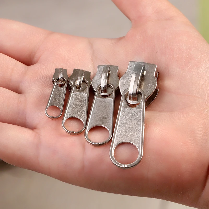 3# 5# 8# 10# Zipper Head Zipper Repair Kit Easy Fix Slider Head Puller Closure Universal Replacement Broken Wearable zipper repair kit zipper pullers zipper sliders zipper heads zipper accessories