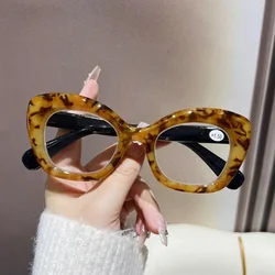 Wide, Fashionable, and Personalized Reading Glasses for Seniors - Bestselling Eyewear (Tea Black)