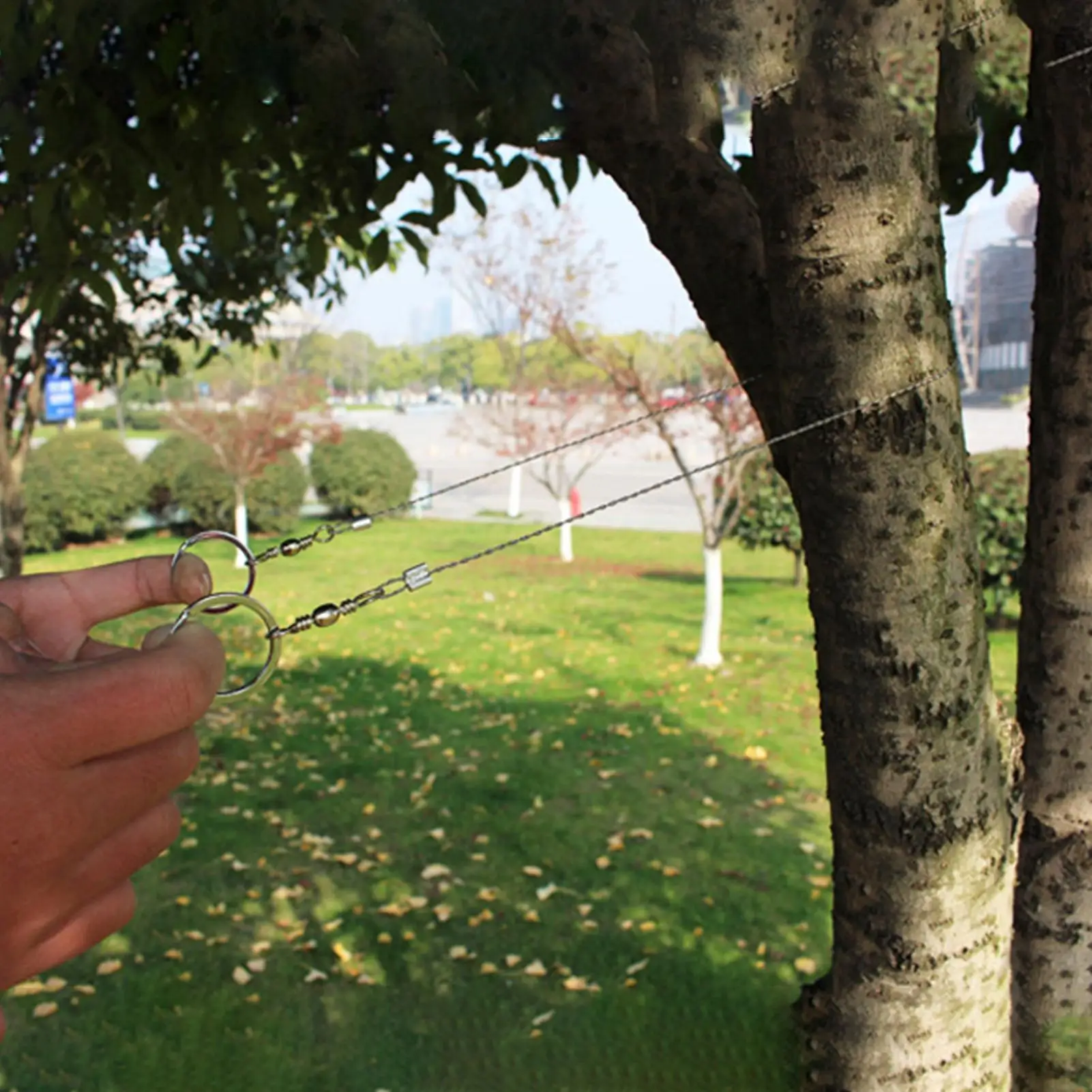 Outdoor Multifunctional Axe Stainless Steel Survival Axe Portable MultiToolCamping Ax Hammer Outdoor Escape Tool Can Be Chopped