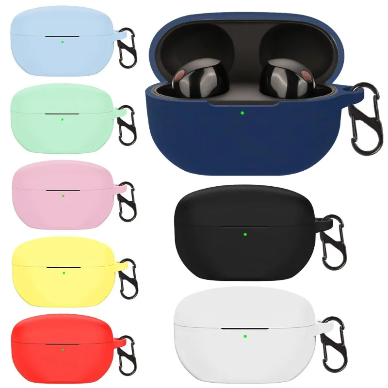 Per Sony Wf-1000Xm5 Custodia In Silicone Rinforzata Antigraffio Resistente Agli Urti Custodia Protettiva Per Tutto Il Corpo Per Sony Wf-1000Xm5 Fundas