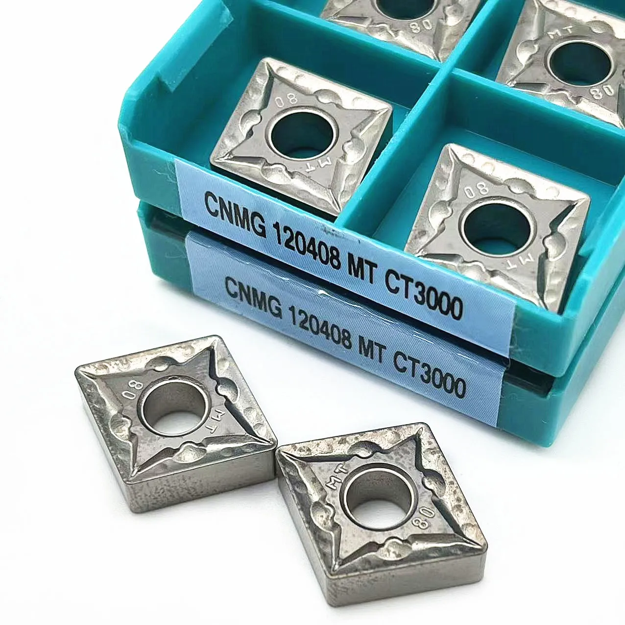 

10PCS Carbide Blade CNMG120404 CNMG120408 MT CT3000 Hardness Internal Tool CNMG 120404 CNMG120408 MT CT3000 End Milling Cutter