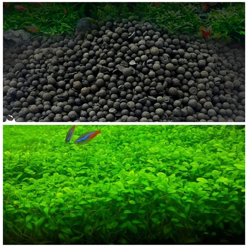 Aquarium Plants Soil Decoration Fish Tank Water Plant Fertility Substrate Sand Gravel Moss Grass Lawn Accessories