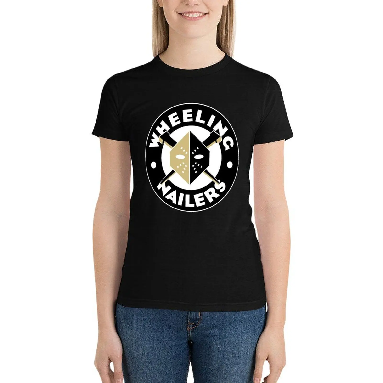 Wheeling Nailers T-Shirt shirts graphic tees graphics kawaii clothes workout t shirts for Women