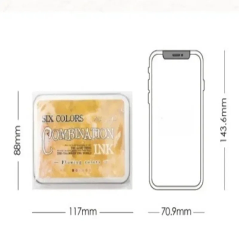 Set di tamponi per inchiostro multicolori colorati, per studenti, per agenda, fatti a mano, con timbro autoinchiostrante, accessori scolastici, forniture di cancelleria - immagine 6